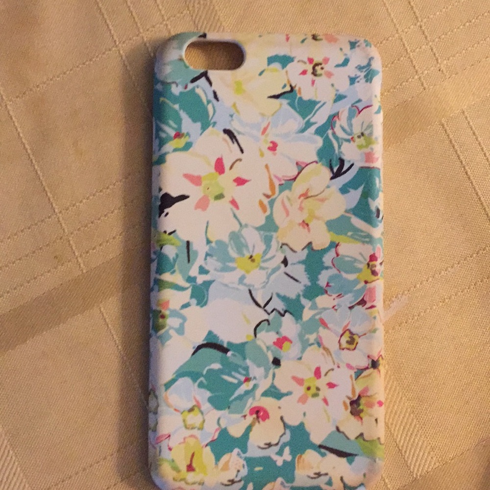 I phone 6 plus floral protector cover
